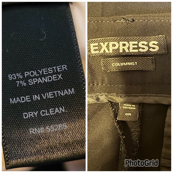 Express Columnist Colorblock Pants 6R - Picture 6 of 7